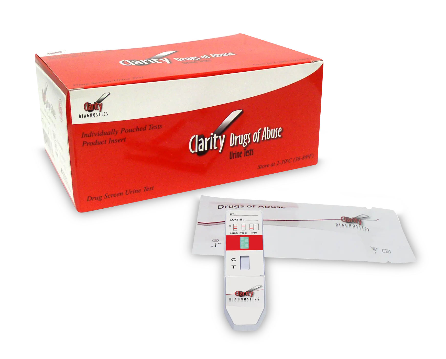 Clarity DTG-K2C K2 Dip Card 25/bx 20 boxes/cs
