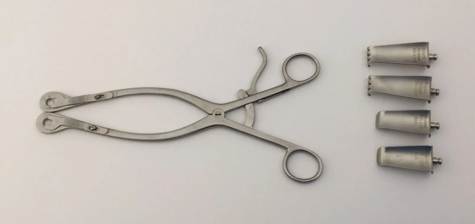 Codman Cloward Hoen Retractor Set w/ 50-1350 & 50-1359 Blades - Image 2