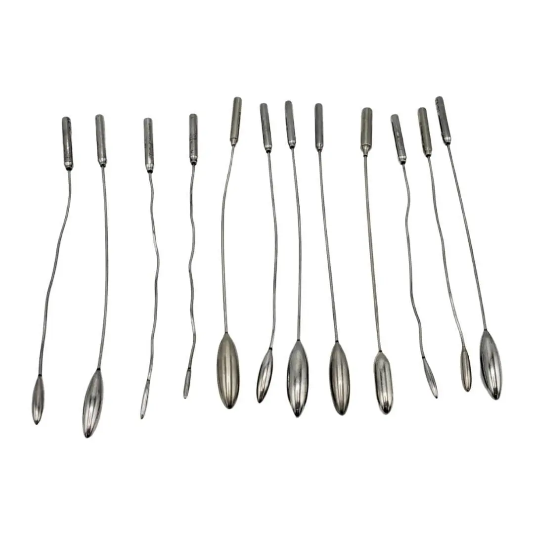 Codman Gall Bladder Dilators Common Duct Bakes Inserts Set of 12