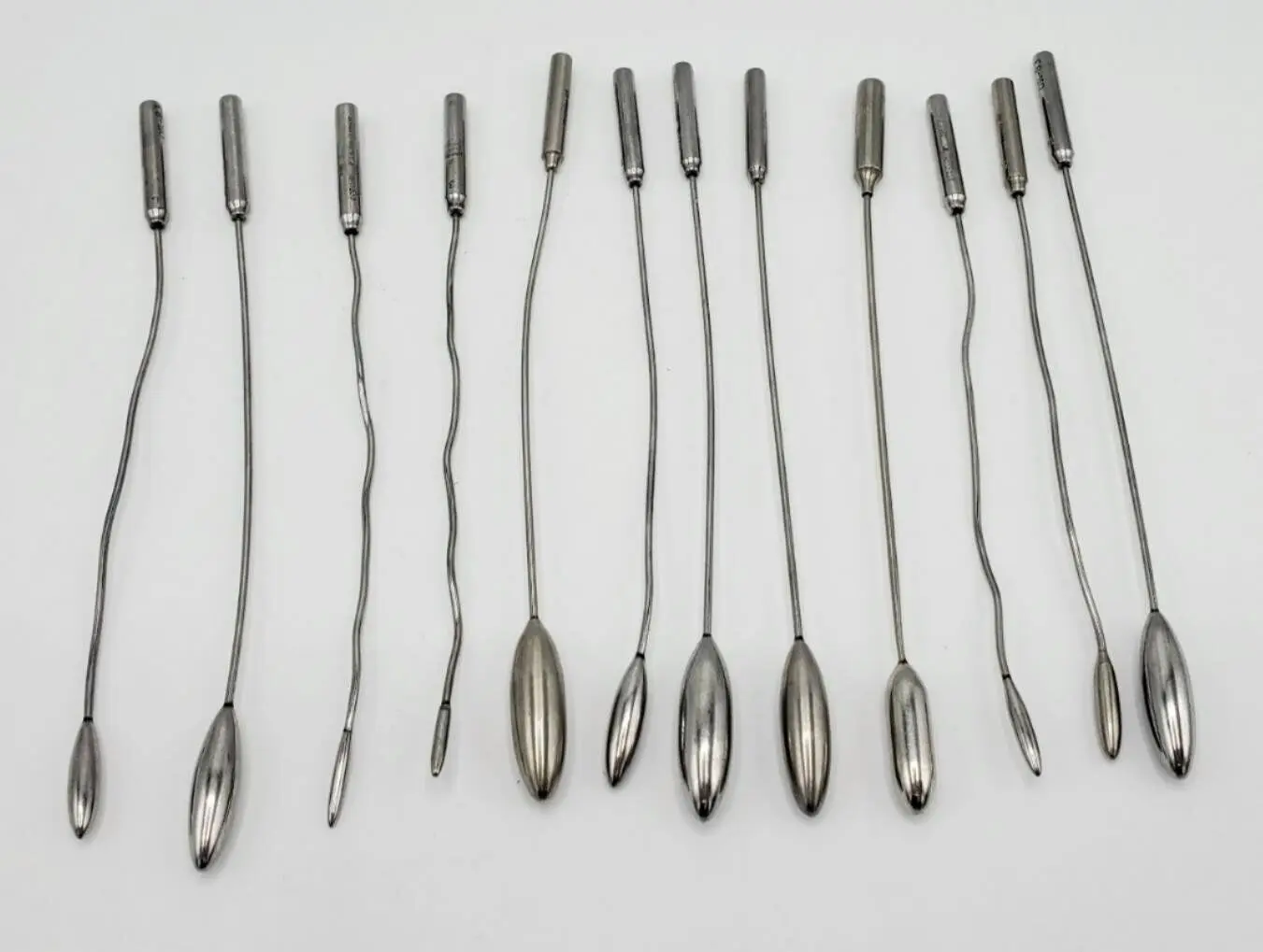 Codman Gall Bladder Dilators Common Duct Bakes Inserts Set of 12 - Image 2