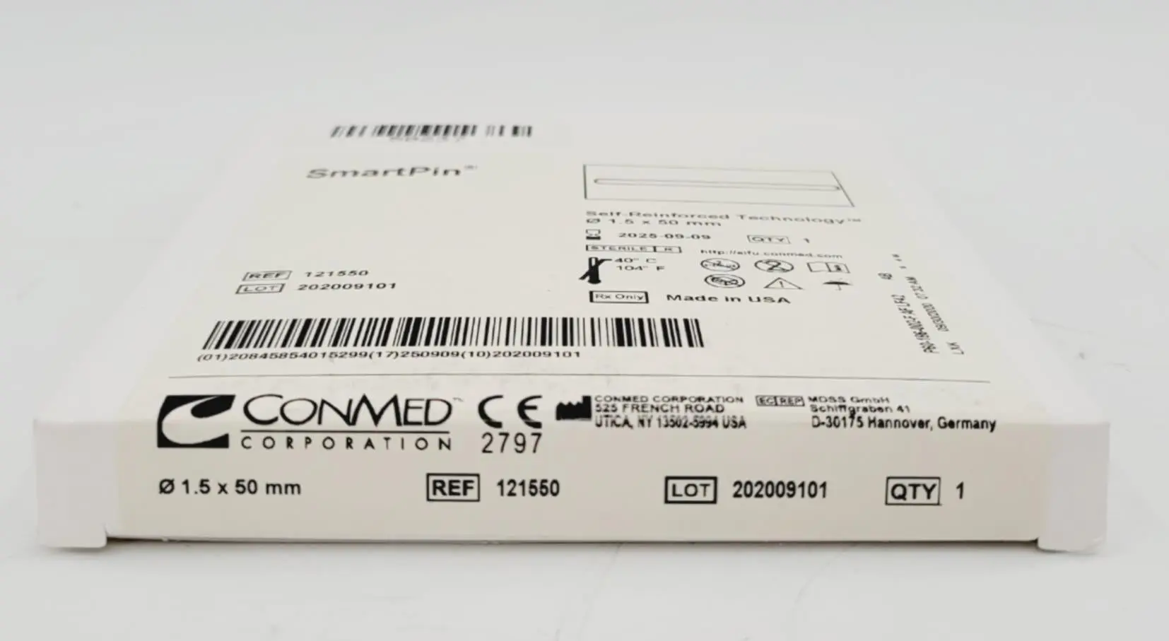 ConMed 121550 Smart Pin, Diameter 1.5 X 50mm - Image 3