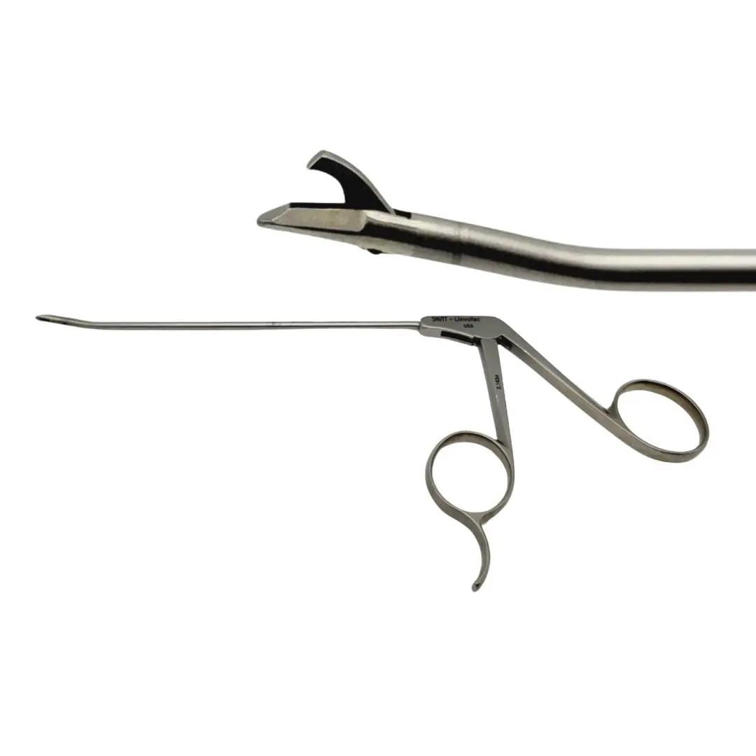 ConMed 2.1634 Linvatec Shutt Square Trimmer Forceps 2.75mm Scoop Tip 15°