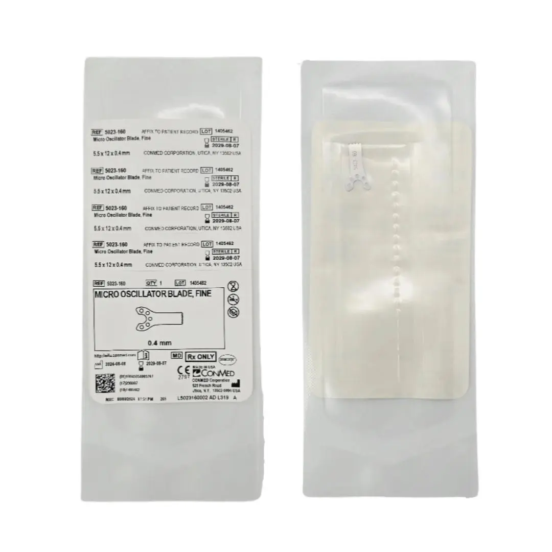 ConMed 5023-160 Micro Oscillator Blade Fine 5.5mm x 12mm x 0.4mm 1/EA