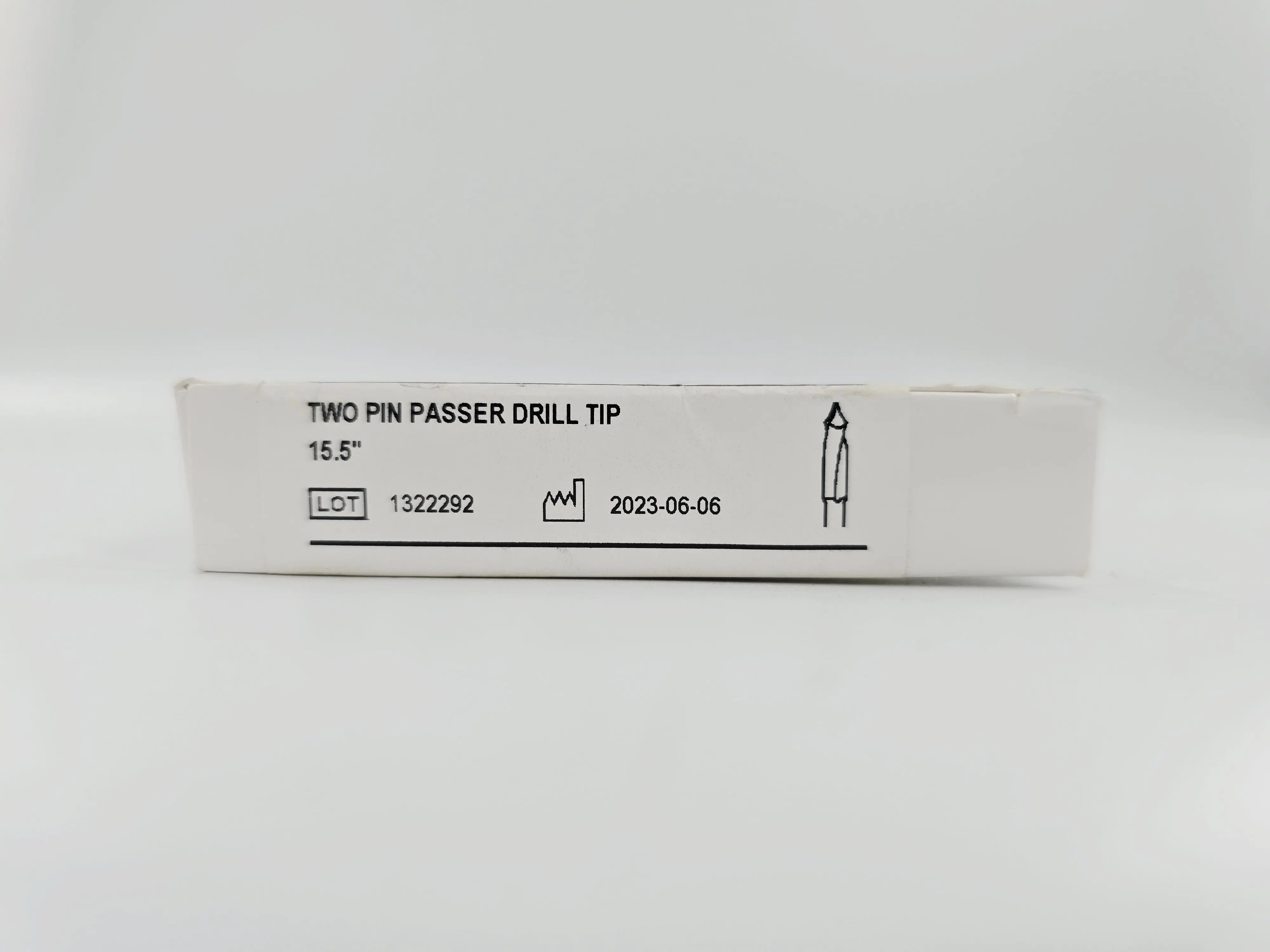 ConMed C8623 Two Pin Passer Drill Tip 15.5" - Image 3