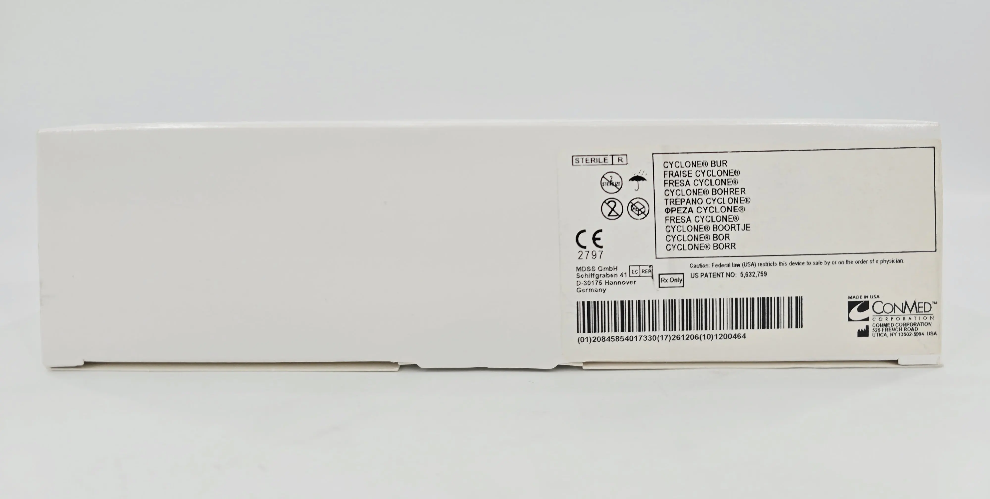 ConMed H9118 4.5mm Cyclone Bur Arthroscopy BX/6 - Image 3