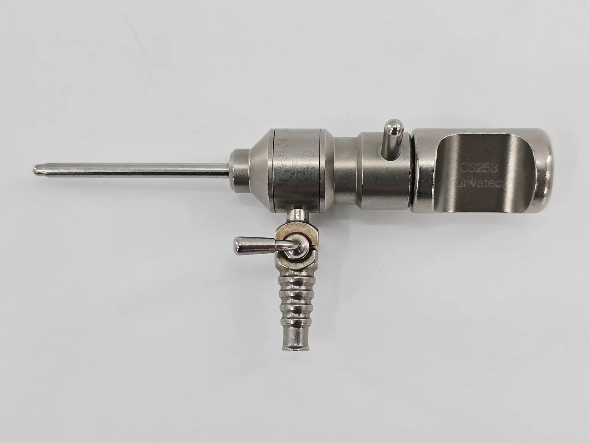 ConMed Linvatec C3252-30 3.5mm Single Stopcock Sheath w/ C3253 & C3255 Trocars - Image 6
