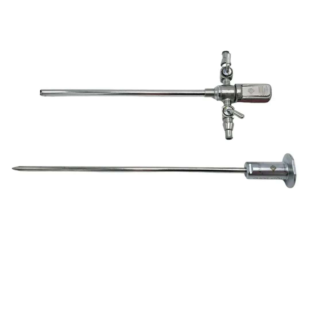 ConMed Linvatec QL6130 5.9mm QUICKLATCH High-Flow Sheath w/ QL6102 Obturator