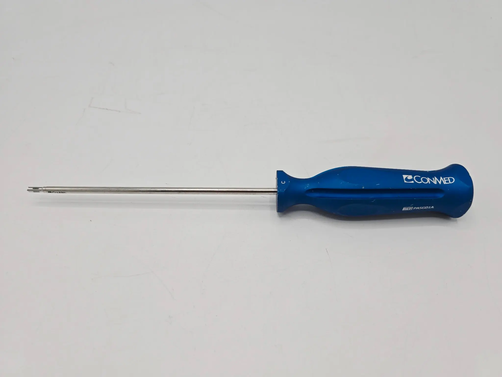 ConMed PASG01A Paradigm ClickLok Drill Guide Straight Crown 11-3/4" - Image 2