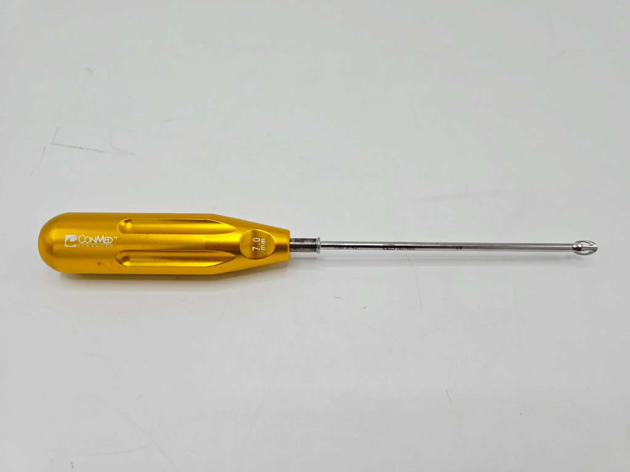 ConMed SB7000 7mm x 45° Bullseye Femoral Footprint Guide Orthopedic 9-3/4" (2) - Image 2