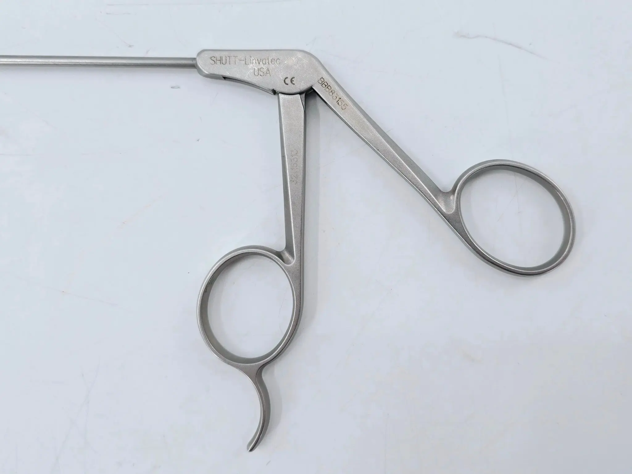 ConMed Shutt Linvatec 32.16313 2.75mm 45° Forceps Right Blunt Arthroscopy 9" - Image 3