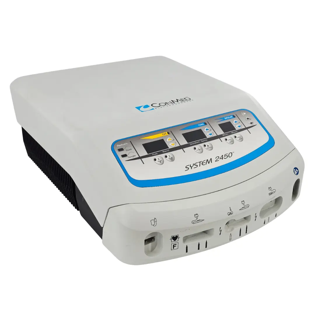 ConMed System 2450 Electrosurgical Unit w/ Dual Footswitch - Image 8