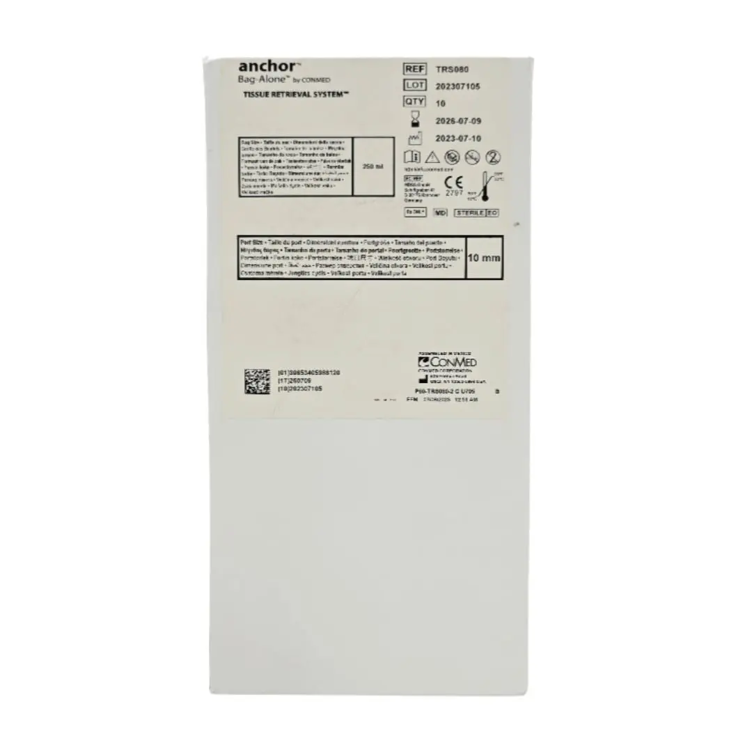 ConMed TRS080 anchor Bag-Alone Tissue Retrieval System 250mL BX/10