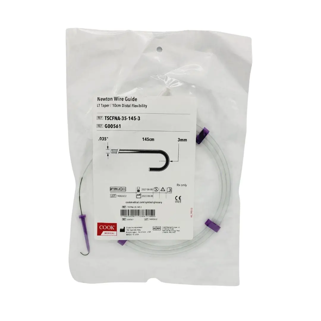 Cook Medical G00561 Newton Wire Guide LT Taper 10cm Distal Flexibility - Image 3