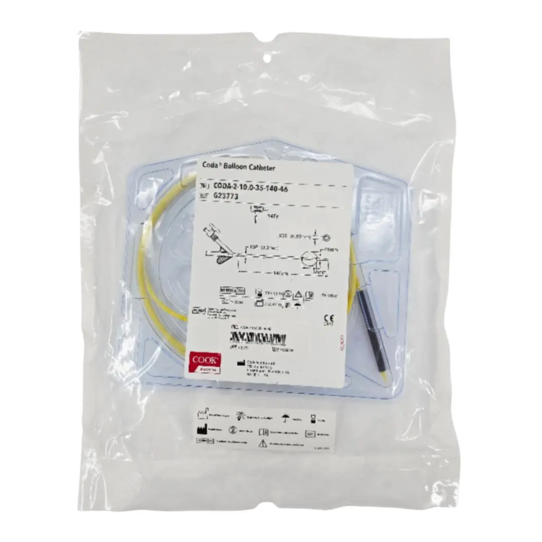 Cook Medical G23773 Coda Balloon Catheter 10Fr x 140cm