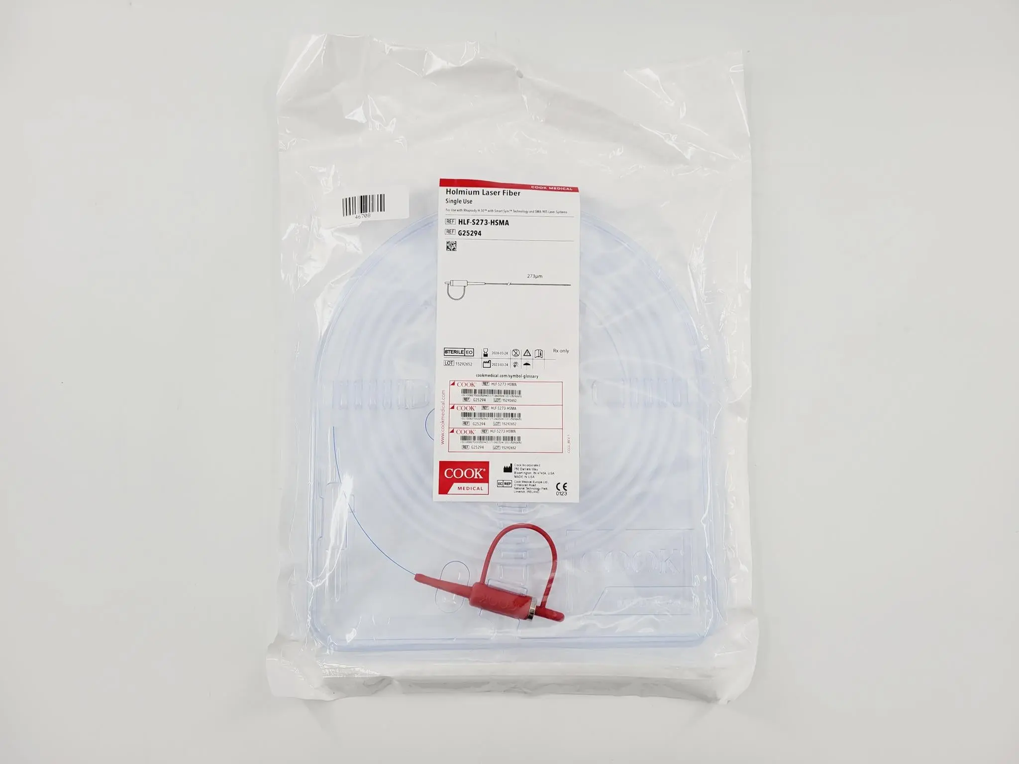 Cook Medical G25294 Holmium Laser Fiber, Single-Use - Image 2