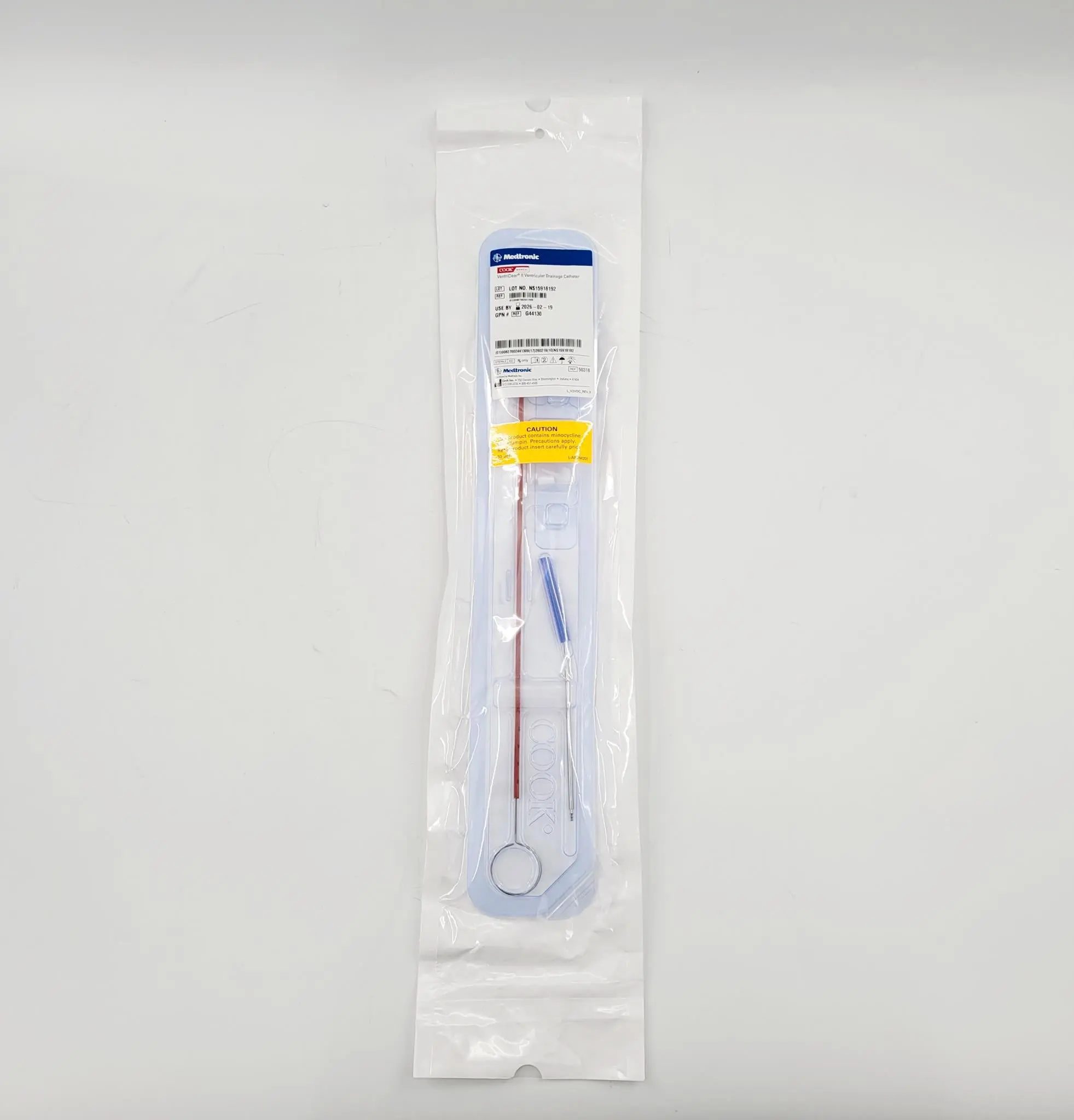 Cook Medical G44130 Medtronic VentriClear II Ventricular Drainage Catheter - Image 2