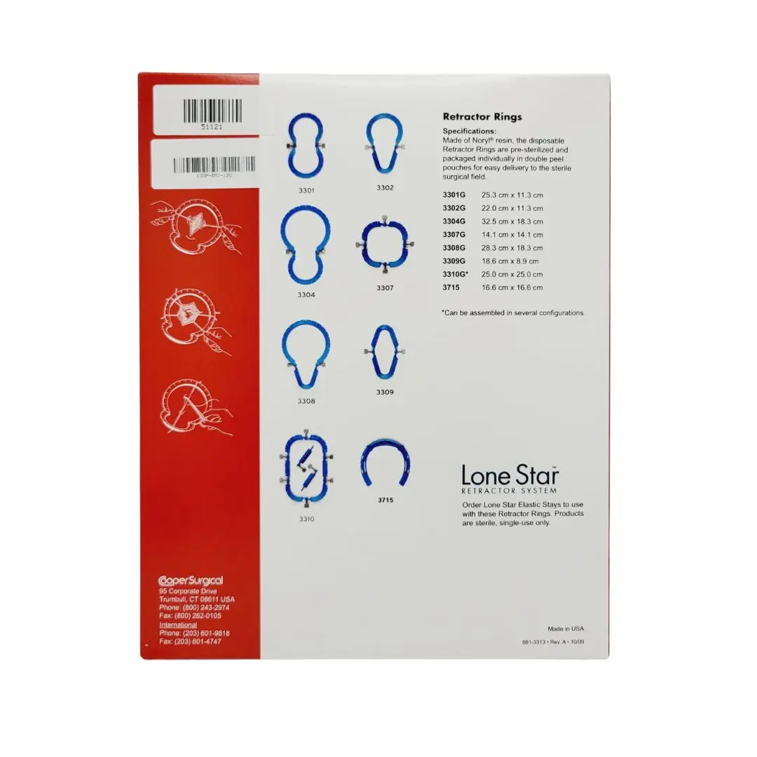 Cooper Surgical DMI-12G Rev A Lone Star Dilamezinsert Inserter Retractor Ring - Image 2