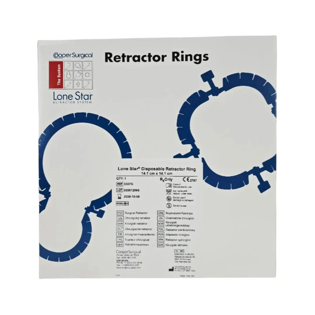 CooperSurgical 3307G LoneStar Disposable Surgical Retractor Ring 14.1cm x 14.1cm 1/EA