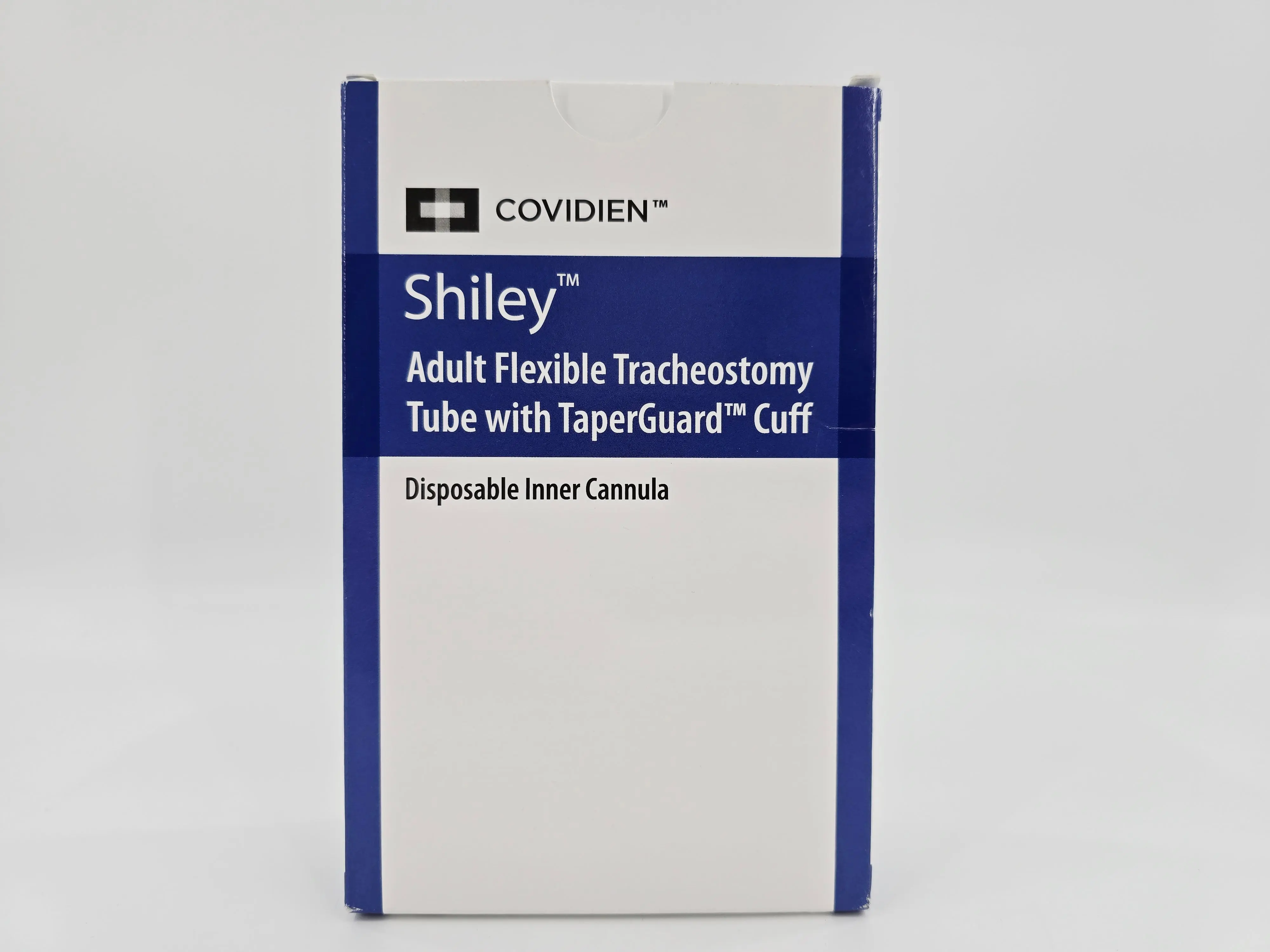 Covidien 10CN10H Shiley Adult Flexible Tracheostomy Tube w/ TaperGuard Cuff Disposable Inner Cannula - Image 3