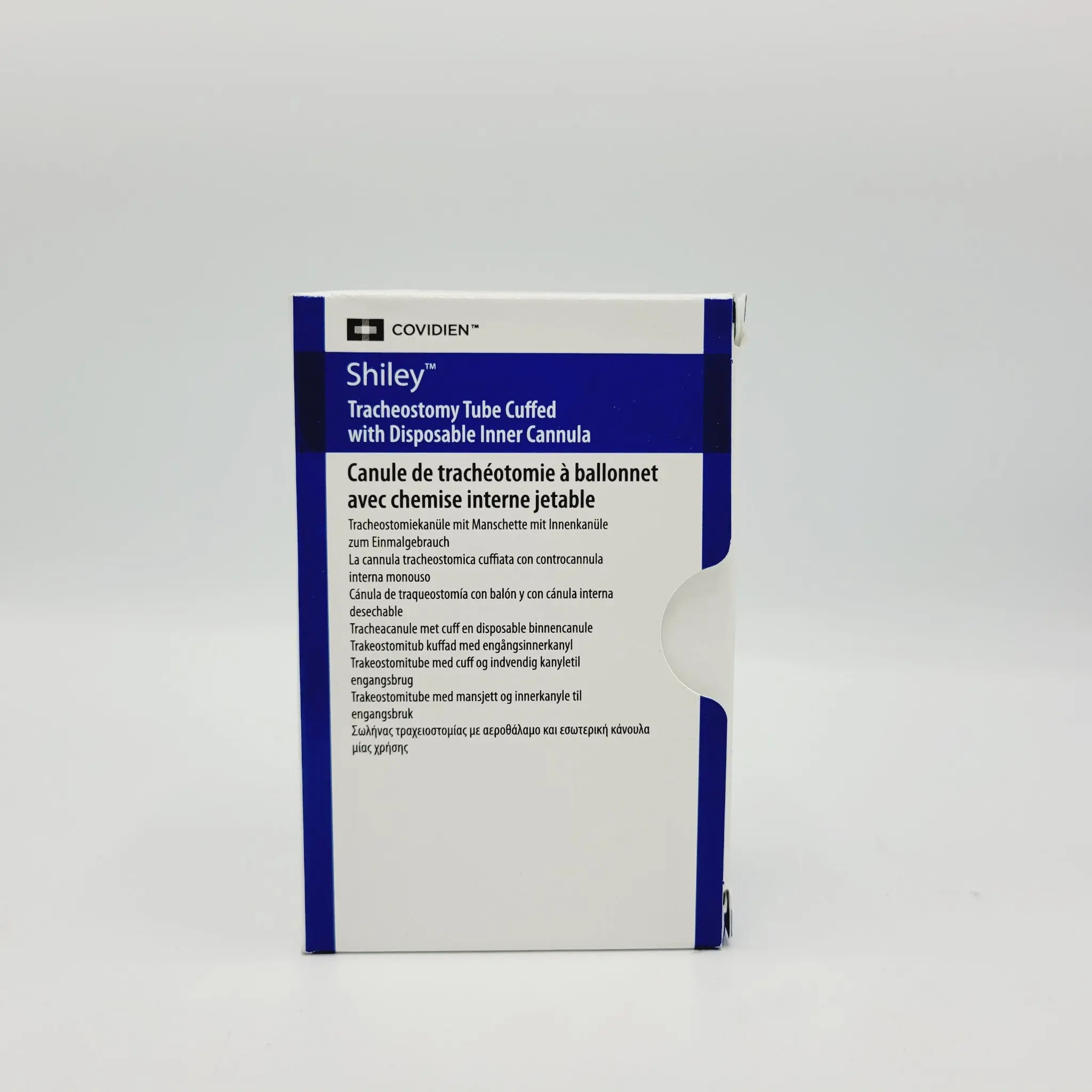 Covidien 10DCT Shiley Tracheostomy Tube Cuffed w/ Disposable Inner Cannula - Image 2