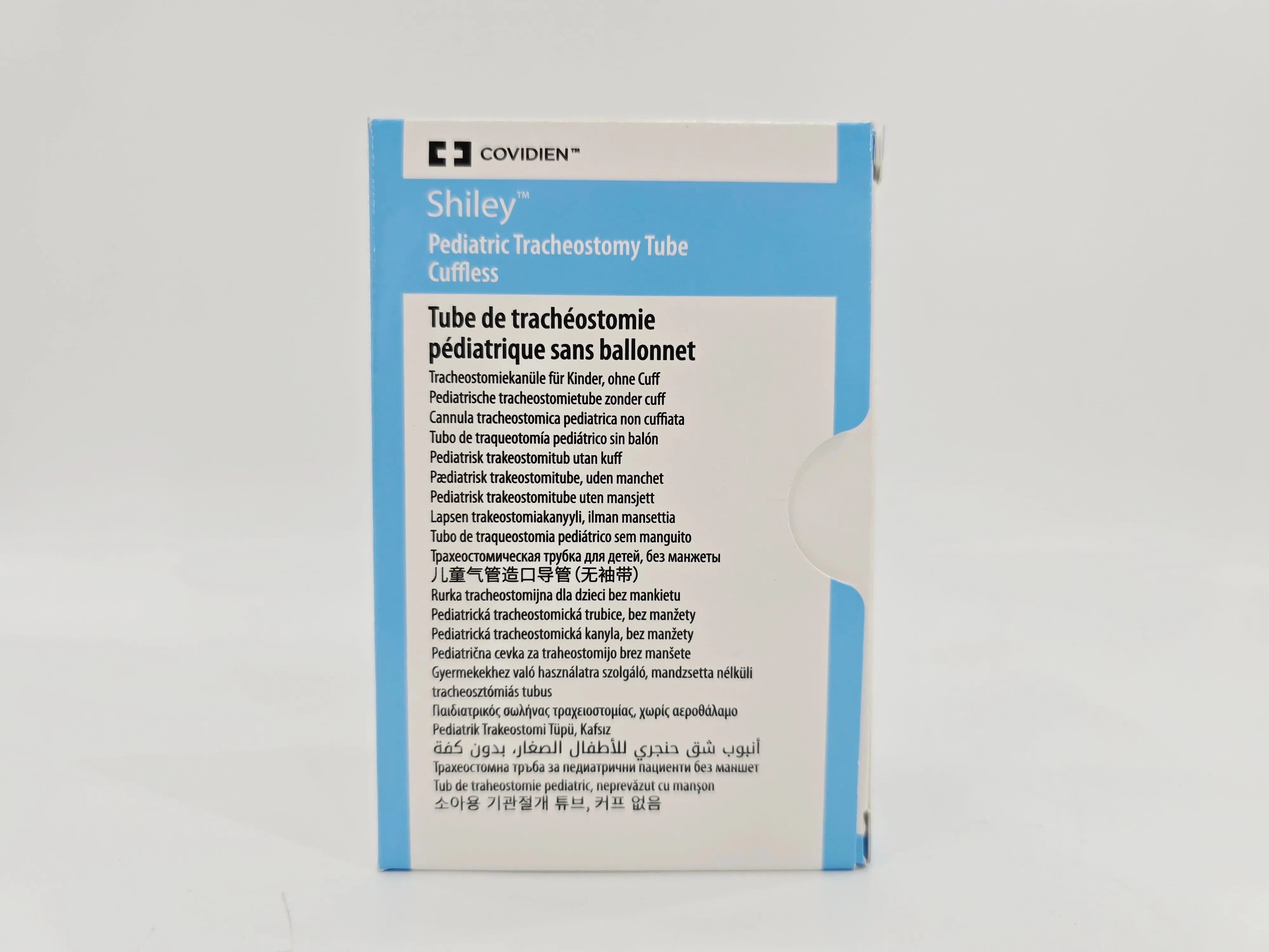 Covidien 5.0PEF Shiley Pediatric Tracheostomy Tube Cuffless - Image 3