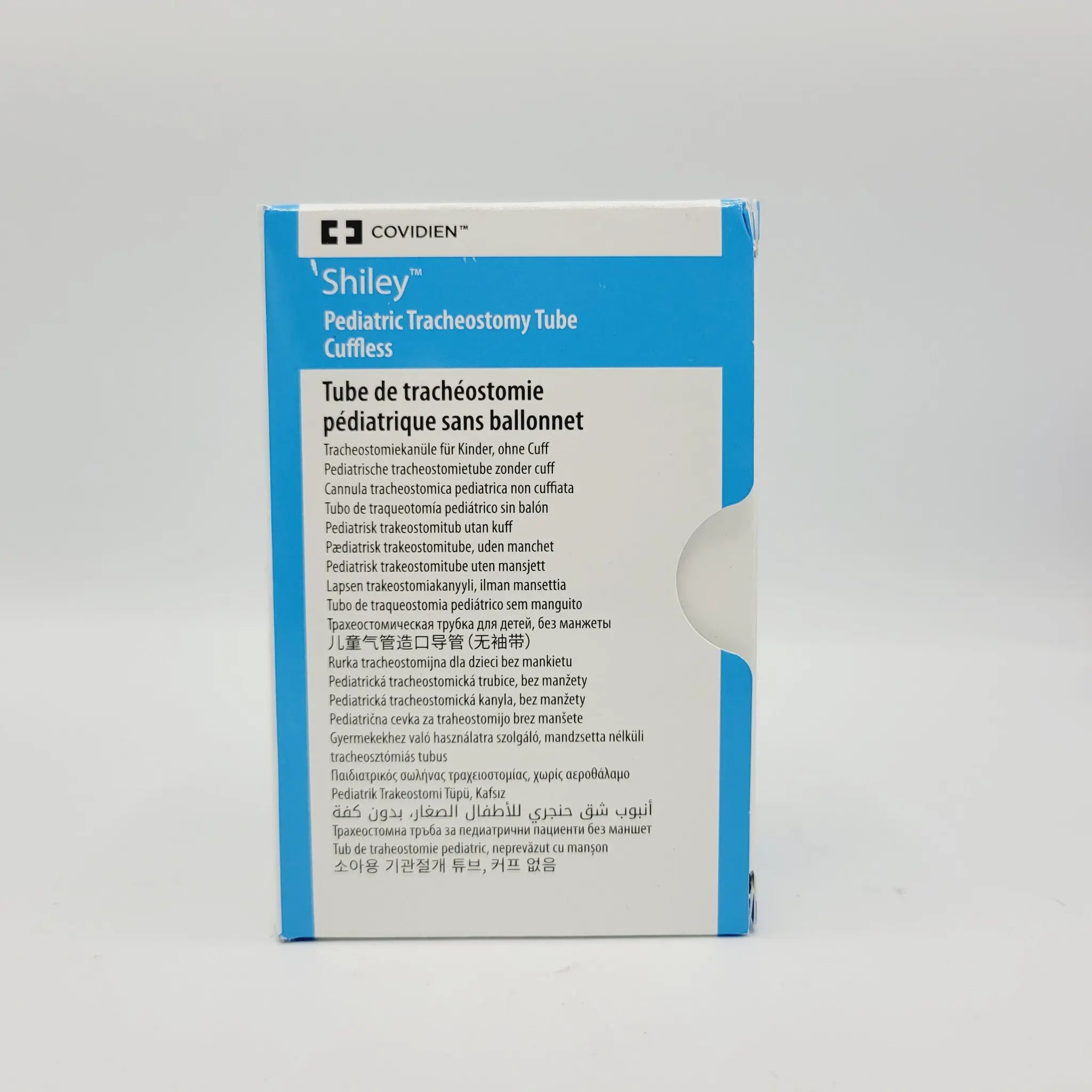 Covidien 4.0PEF Shiley Pediatric Tracheostomy Tube Cuffless - Image 2