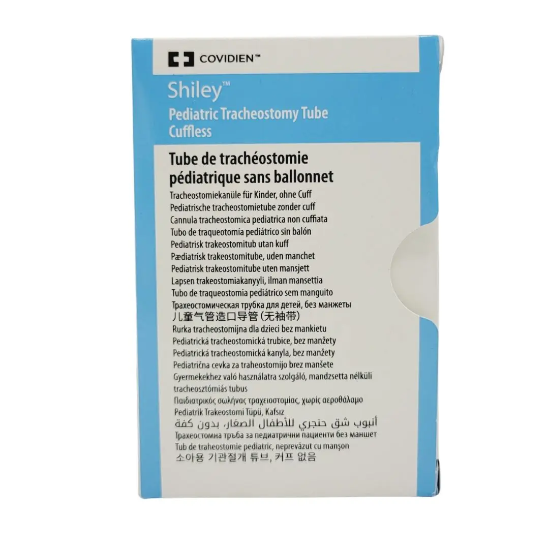 Covidien 4.5PEF Shiley Pediatric Tracheostomy Tube Cuffless - Image 2