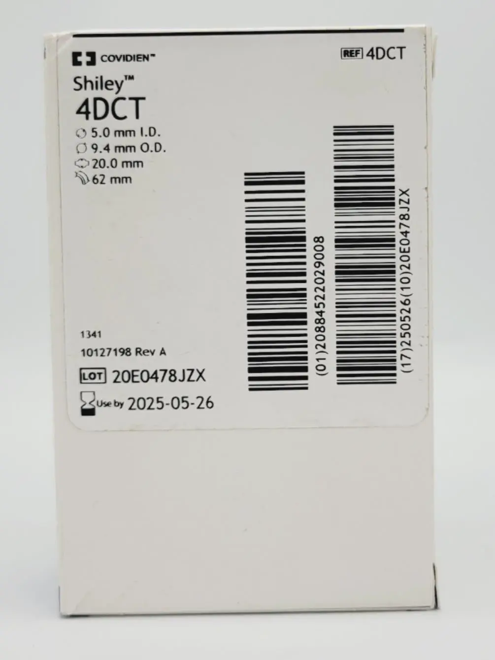 Covidien 4DCT Shiley Tracheostomy Tube Cuff w/ Disposable Inner Cannula - Image 3