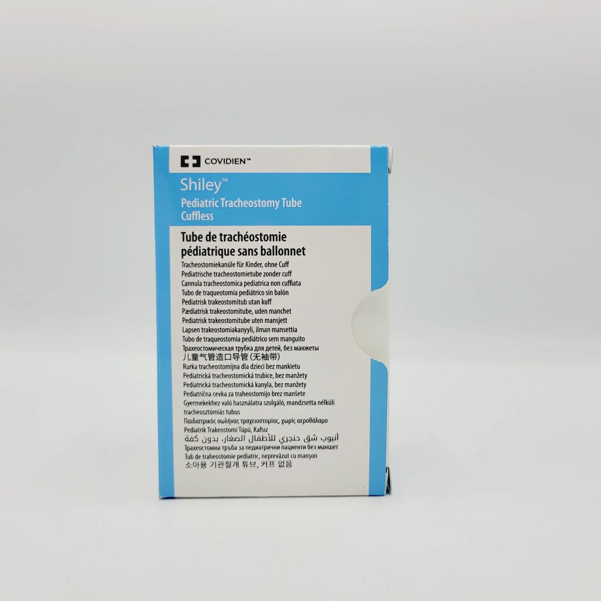 Covidien 5.5PEF Shiley Pediatric Tracheostomy Tube Cuffless - Image 2