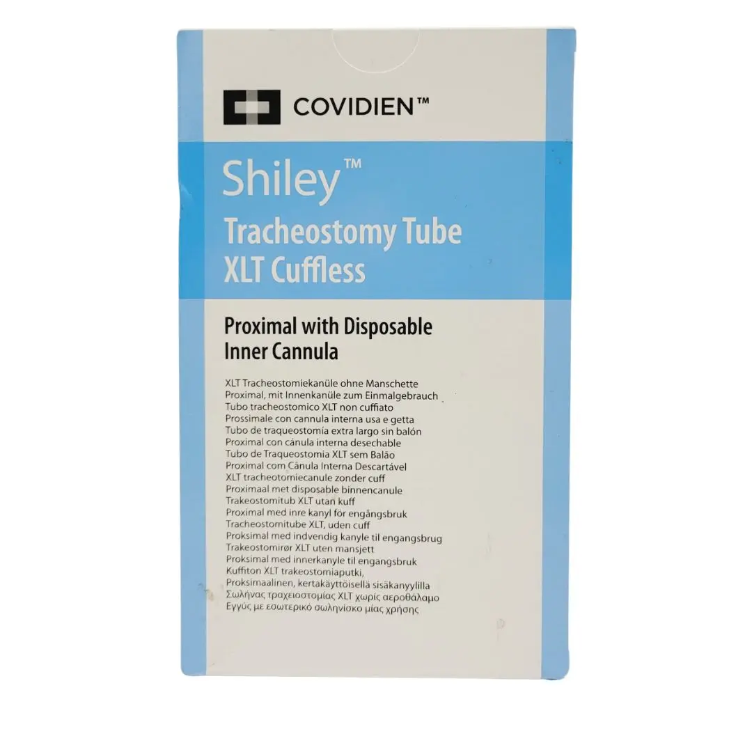 Covidien 50XLTUP Shiley Tracheostomy Tube XLT Cuffed Proximal w/ Cannula - Image 2