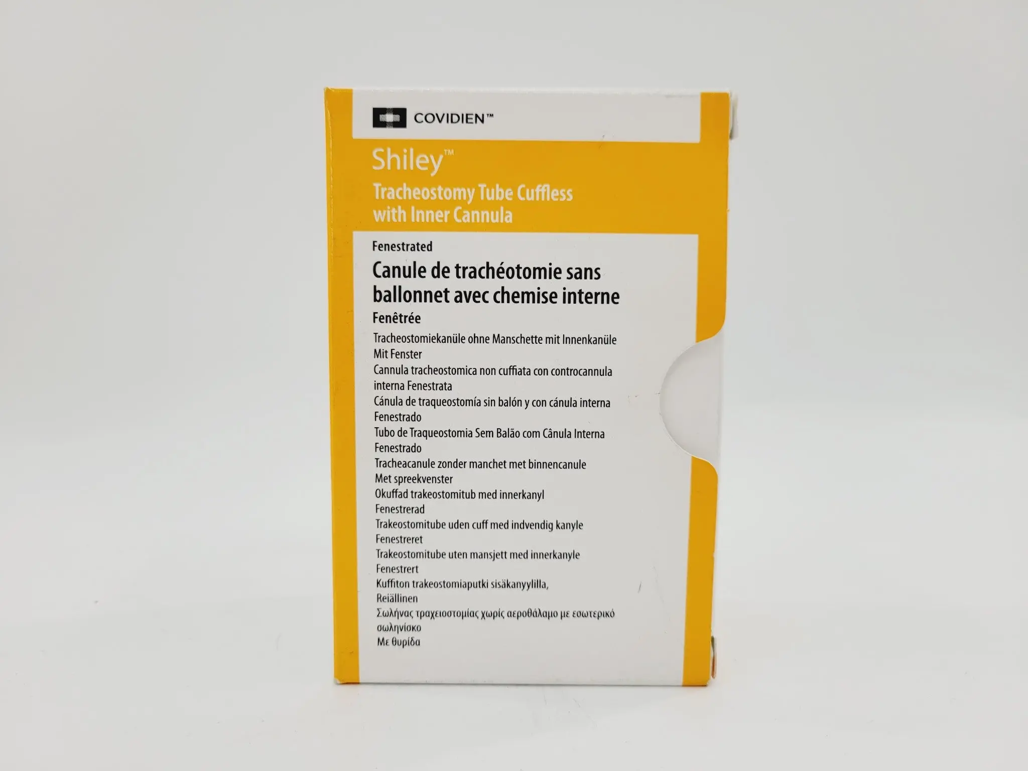 Covidien 6CFN Shiley Tracheotomy Tube Cuffless w/ Inner Cannula - Image 2