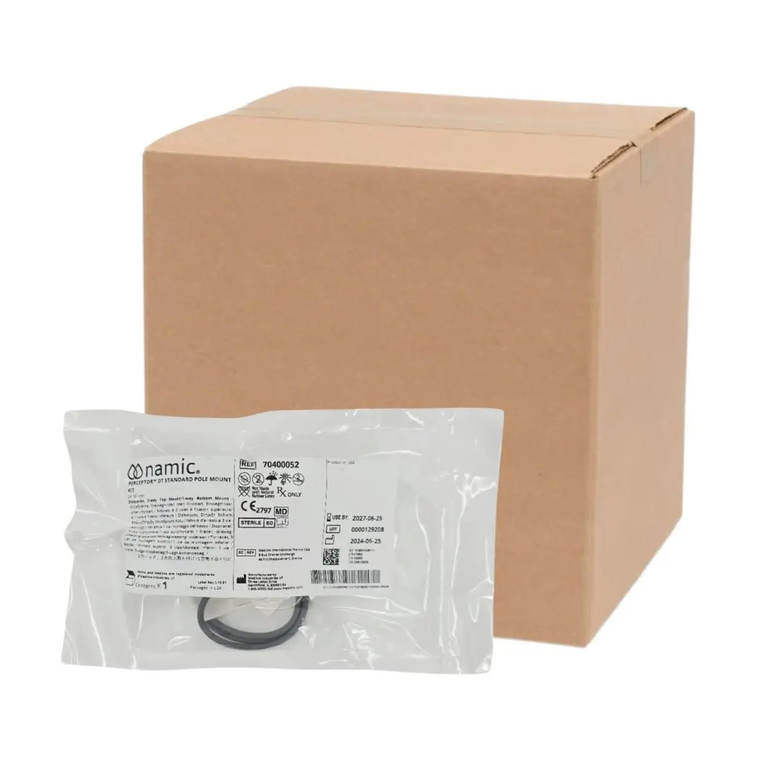 Medline 70400052 namic Perceptor DT Standard Pole Mount Kit BX/10
