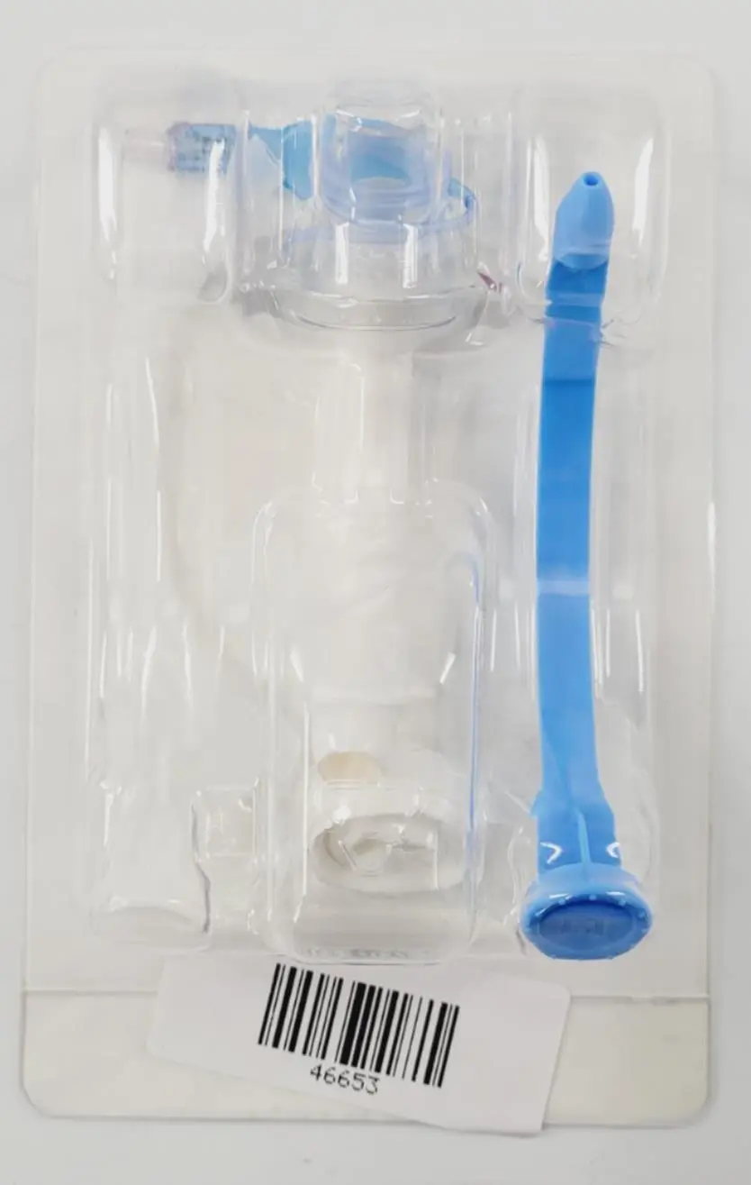 Covidien 7CN80H Adult Flexible Tracheostomy Tube w/ Taperguard Cuff Disposable Inner Cannula - Image 2