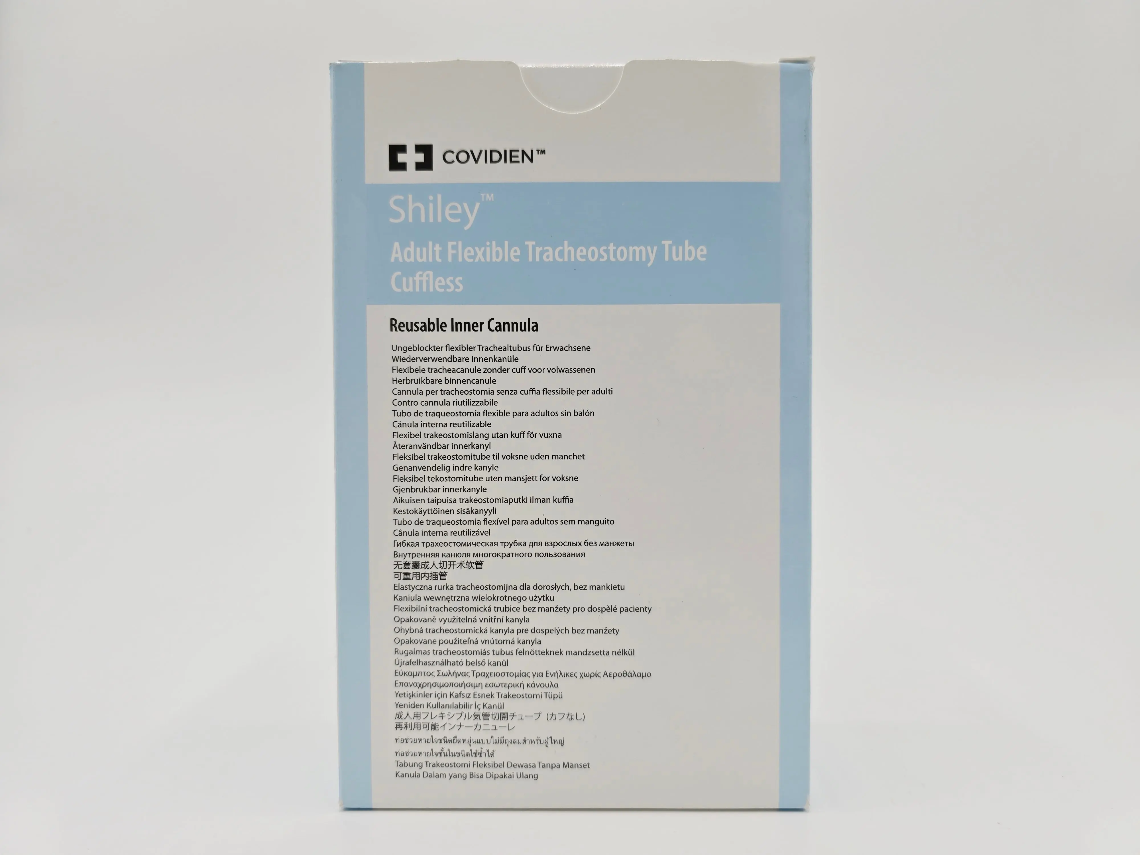 Covidien 7UN80R Shiley Adult Flexibile Tracheostomy Tube Cuffless - Image 3