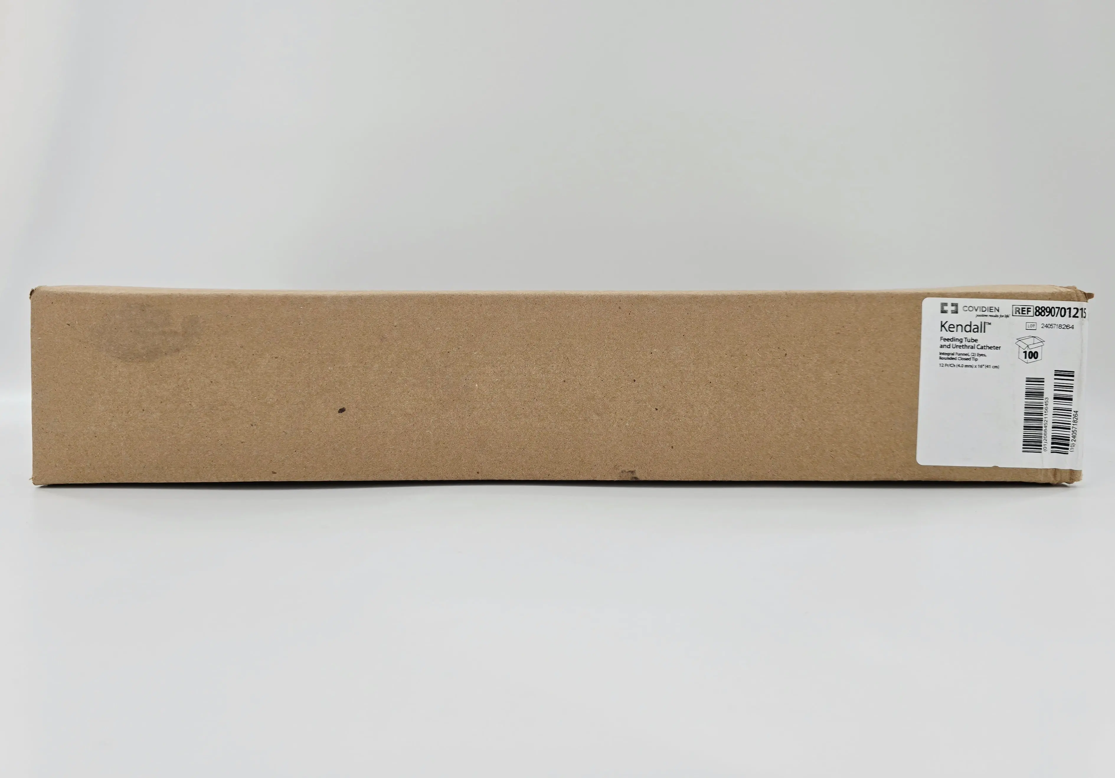 Covidien 8890701215 Kendall 12 Fr Feeding/Urethral Catheters 16" Box of 100 - Image 2