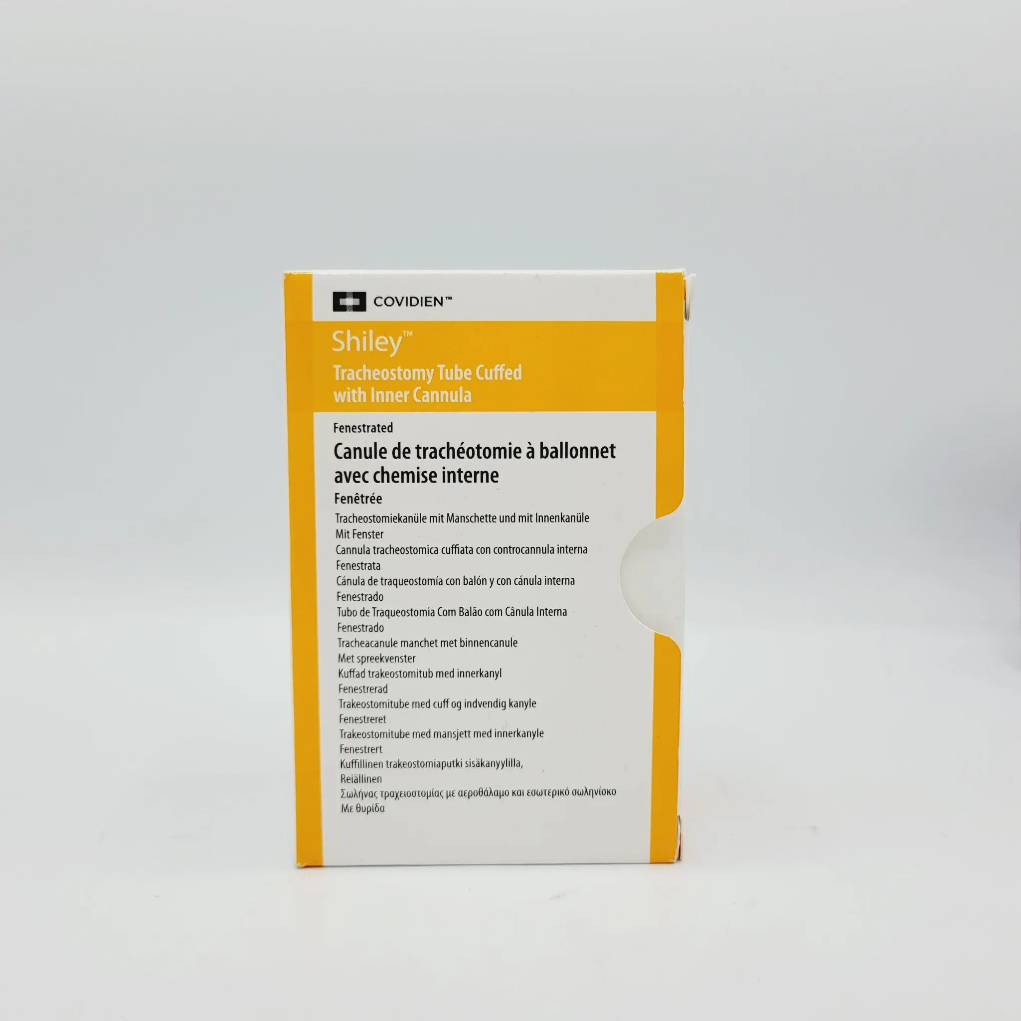 Covidien 8FEN Shiley Tracheostomy Tube Cuffed w/ Inner Cannula - Image 2