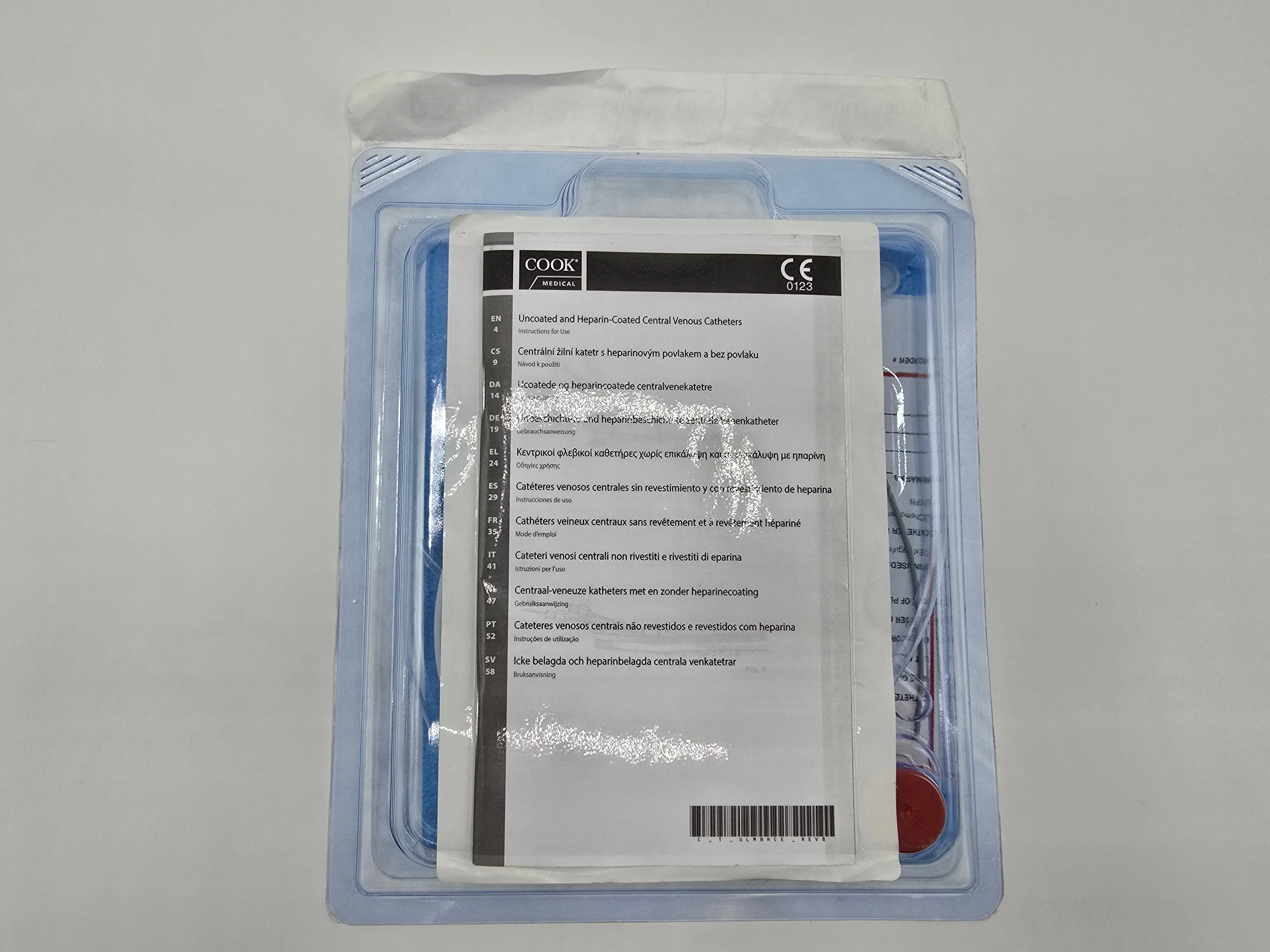 Cook Medical C-PMS-501J Central Venous Catheter Set 5.0Fr. .035" 18G - Image 3