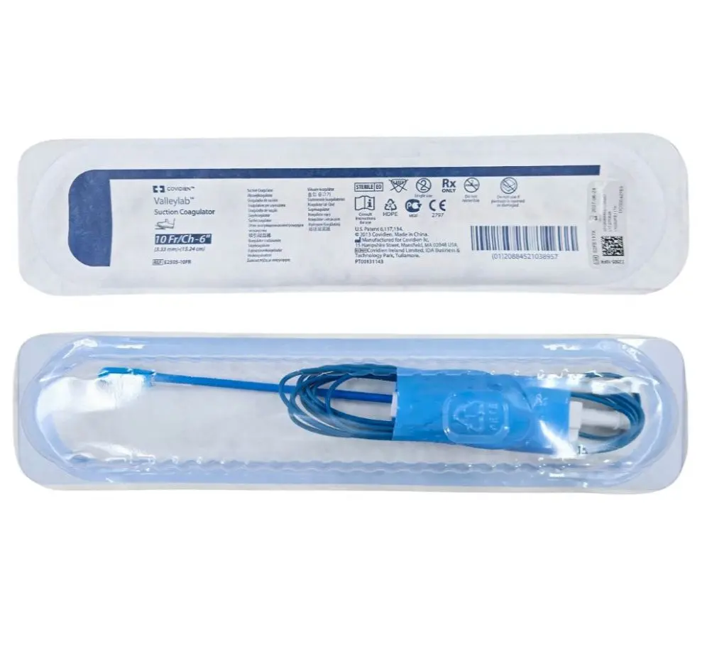 Covidien E2505-10FR Valleylab Suction Coagulator 10Fr/Ch-6"