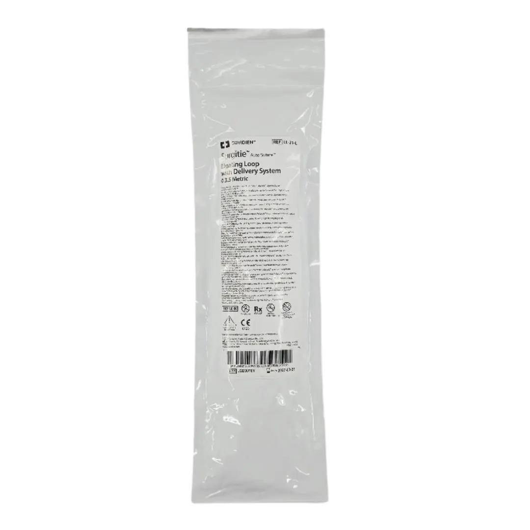 Covidien EL-21-L Surgitie Auto Suture Ligating Loop w/ Delivery System 0 Polysorb Violet 21"