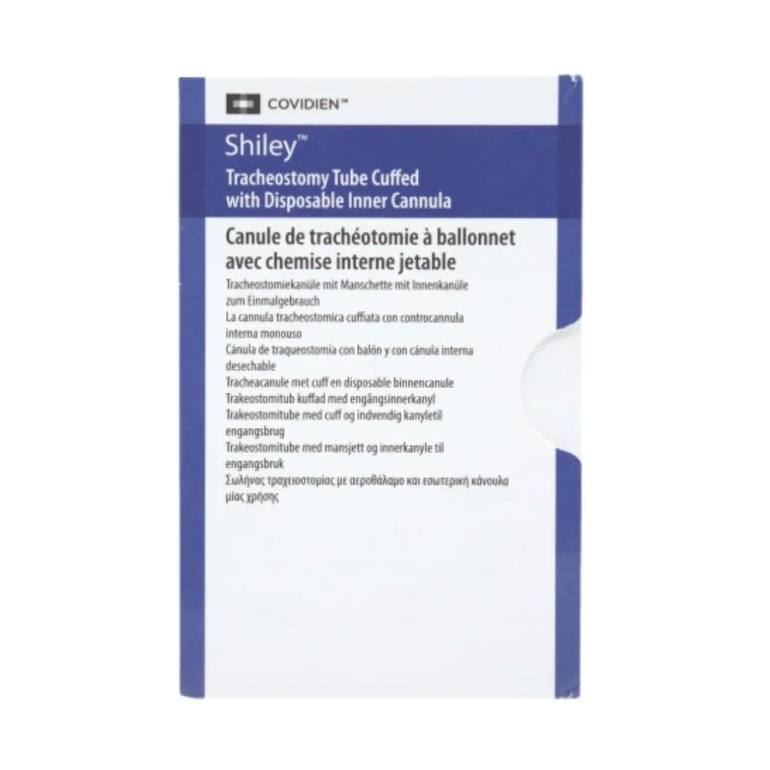 Covidien 6DCT Shiley 6.4mm I.D. Tracheostomy Tube Cuffed w/ Disposable Inner Cannula