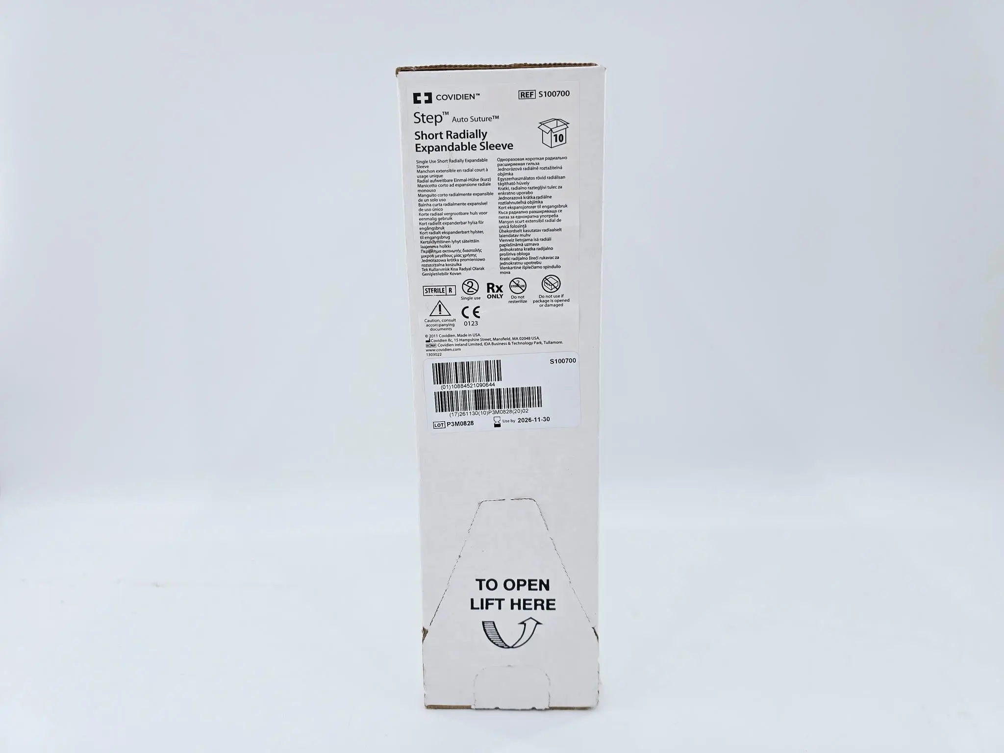 Covidien S100700 Step Auto Suture Short Radially Expandable Sleeve BX/10 - Image 2