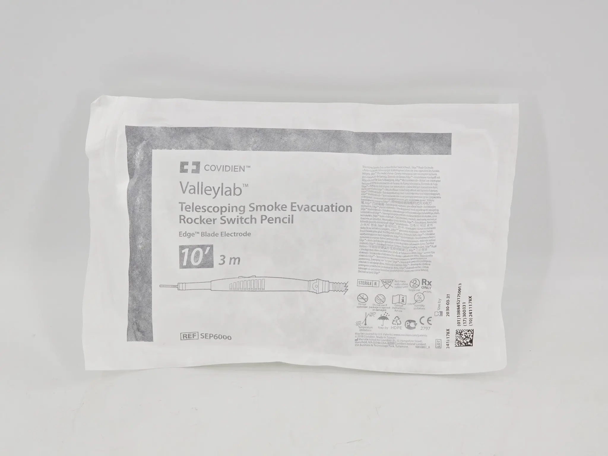 Covidien SEP6000 Telescoping Smoke Evacuation Rocker Switch Pencil Case 20 - Image 2