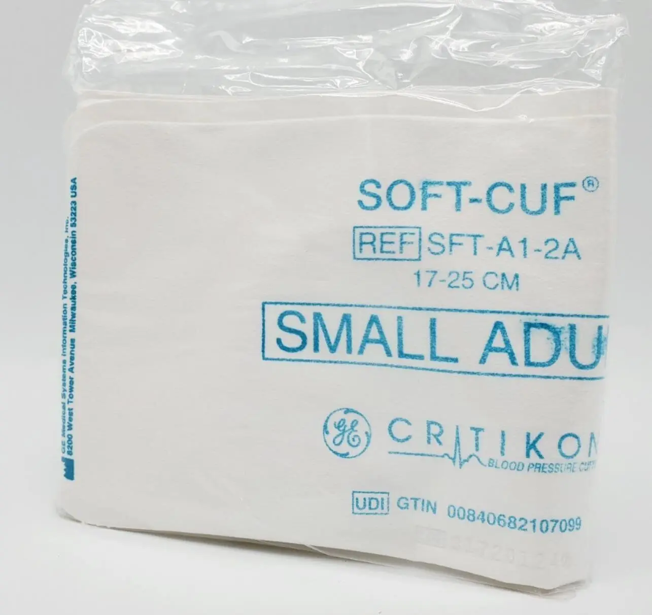 Critikon SFT-A1-2A Small Adult Blood Pressure Cuff 17-25cm 20/BX - Image 2