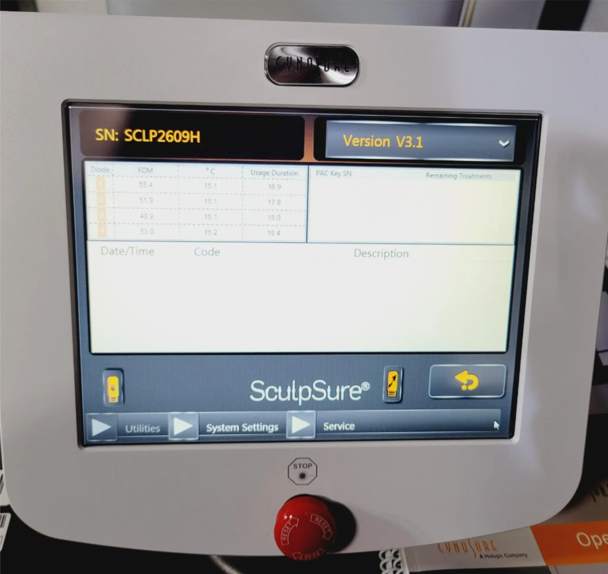 Cynosure 100-7026-725 REV 02 Monitor - Image 6