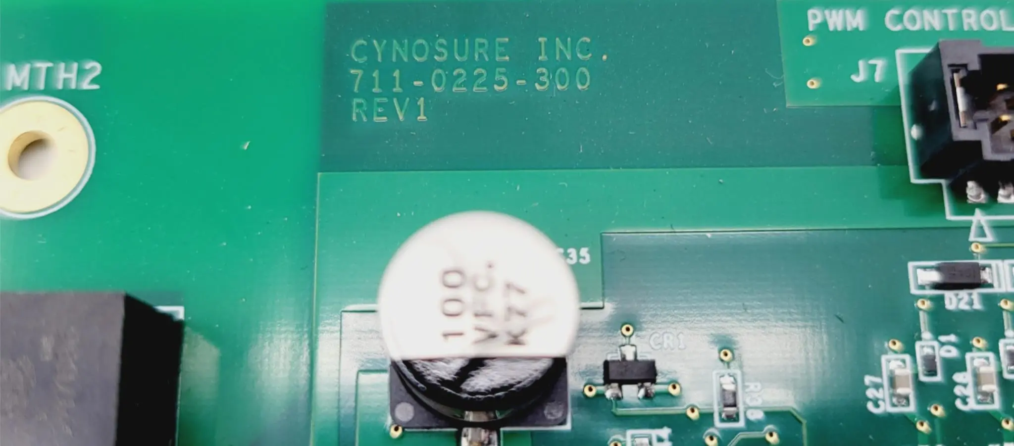Cynosure 711-0225-300 Rev 1 PWM Diode Driver Control Assembly Board - Image 4