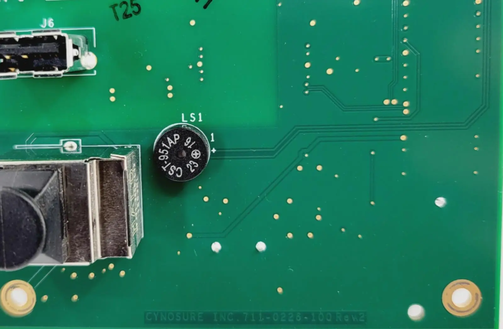 Cynosure 711-0226-100 Rev 2 SculpSure I/O Assembly Board - Image 4