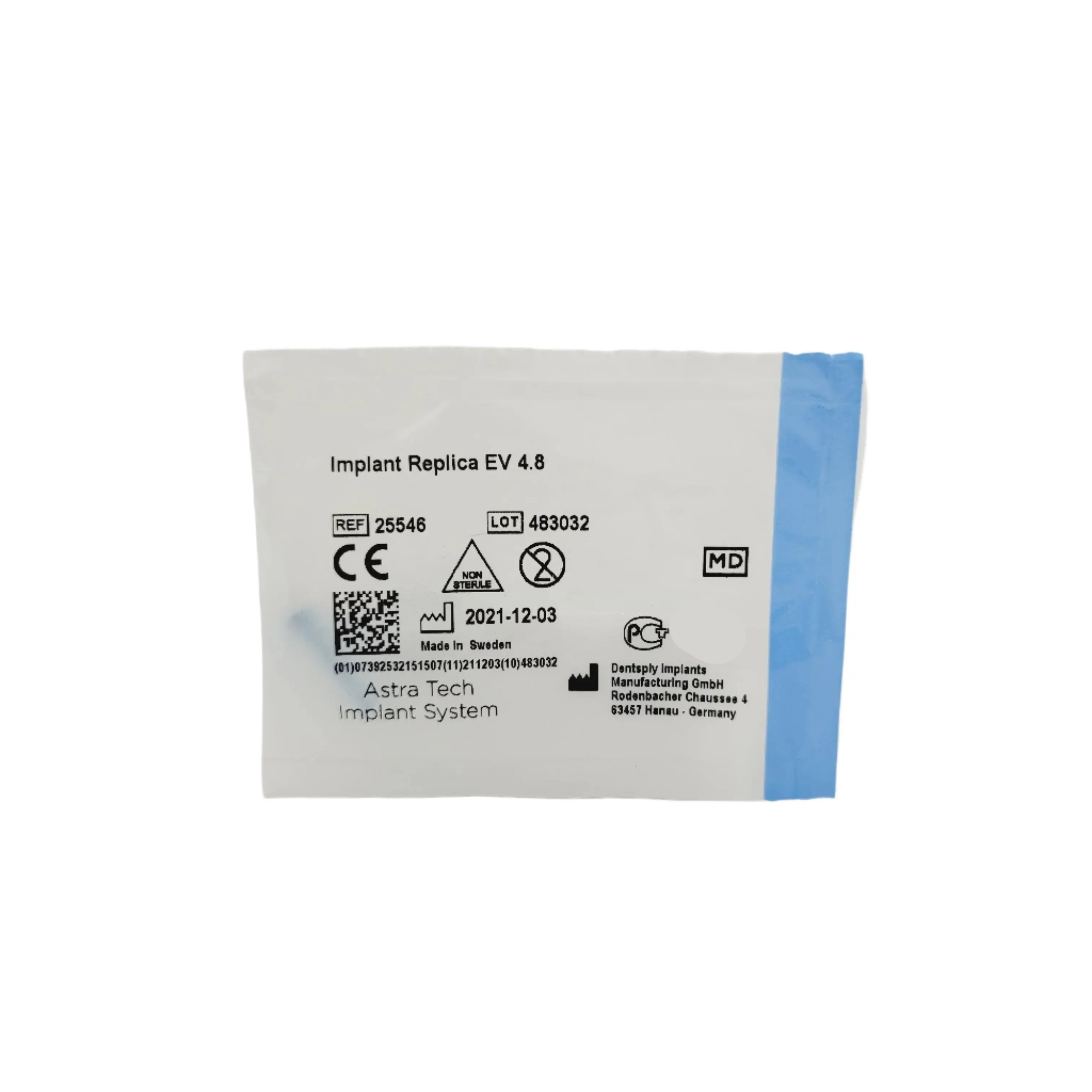 Dentsply Implants Manufacturing 25546 Implant Replica Ev 4.8