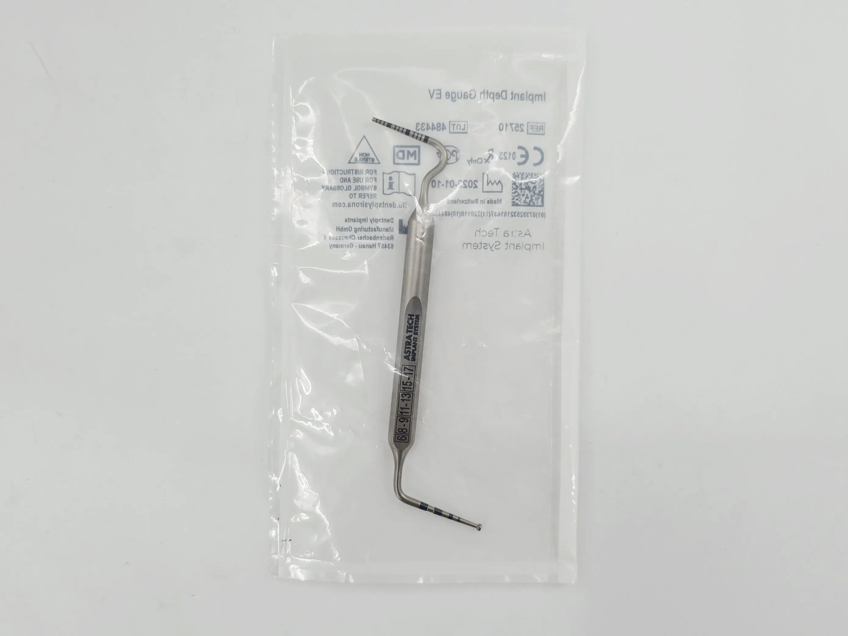 Dentsply Implants Manufacturing 25710 Implant Depth Gauge EV Astra Tech Implant System - Image 3