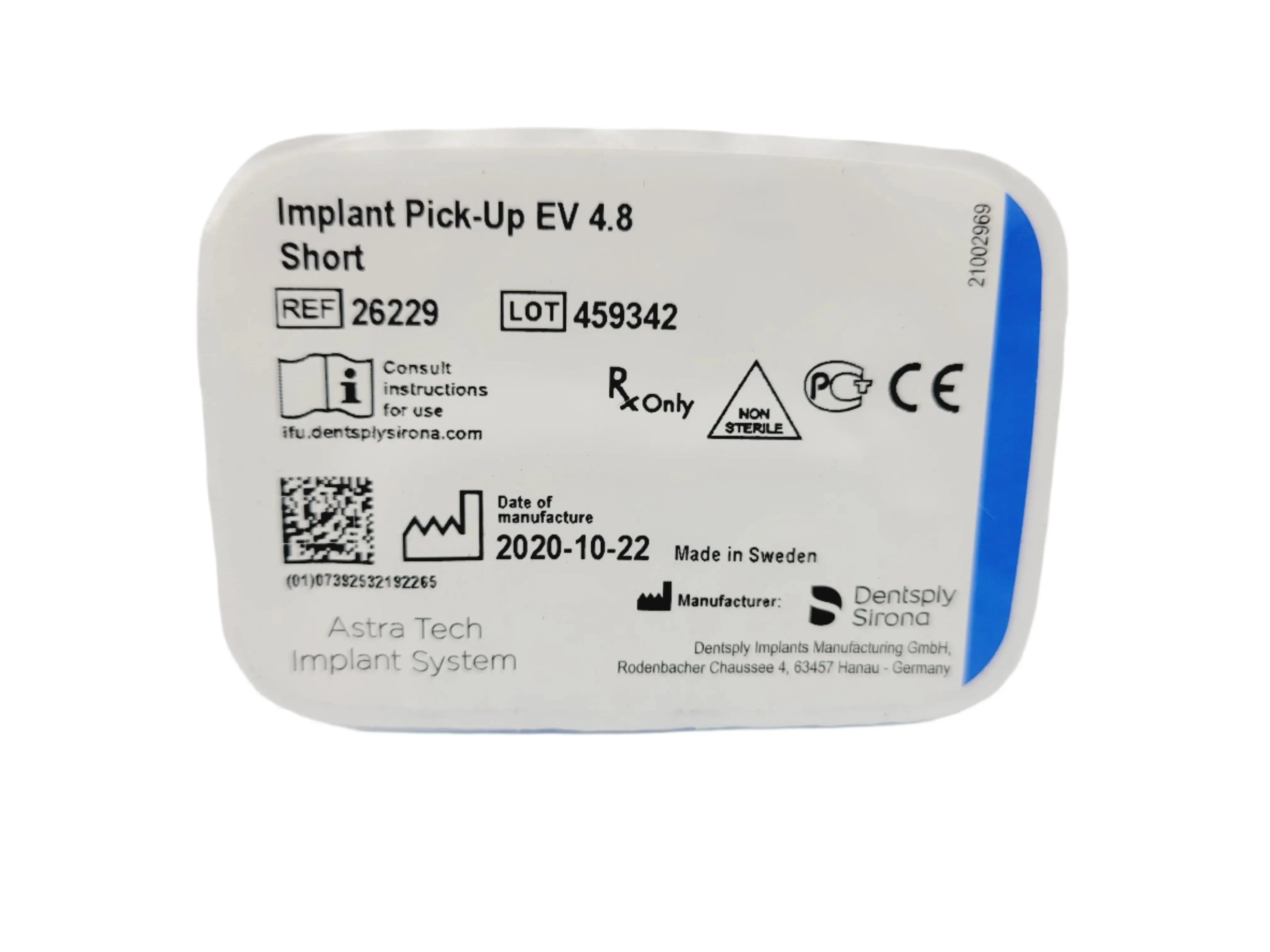 Dentsply Implants Manufacturing 26229 Implant Pick-up EV 4.8 Short