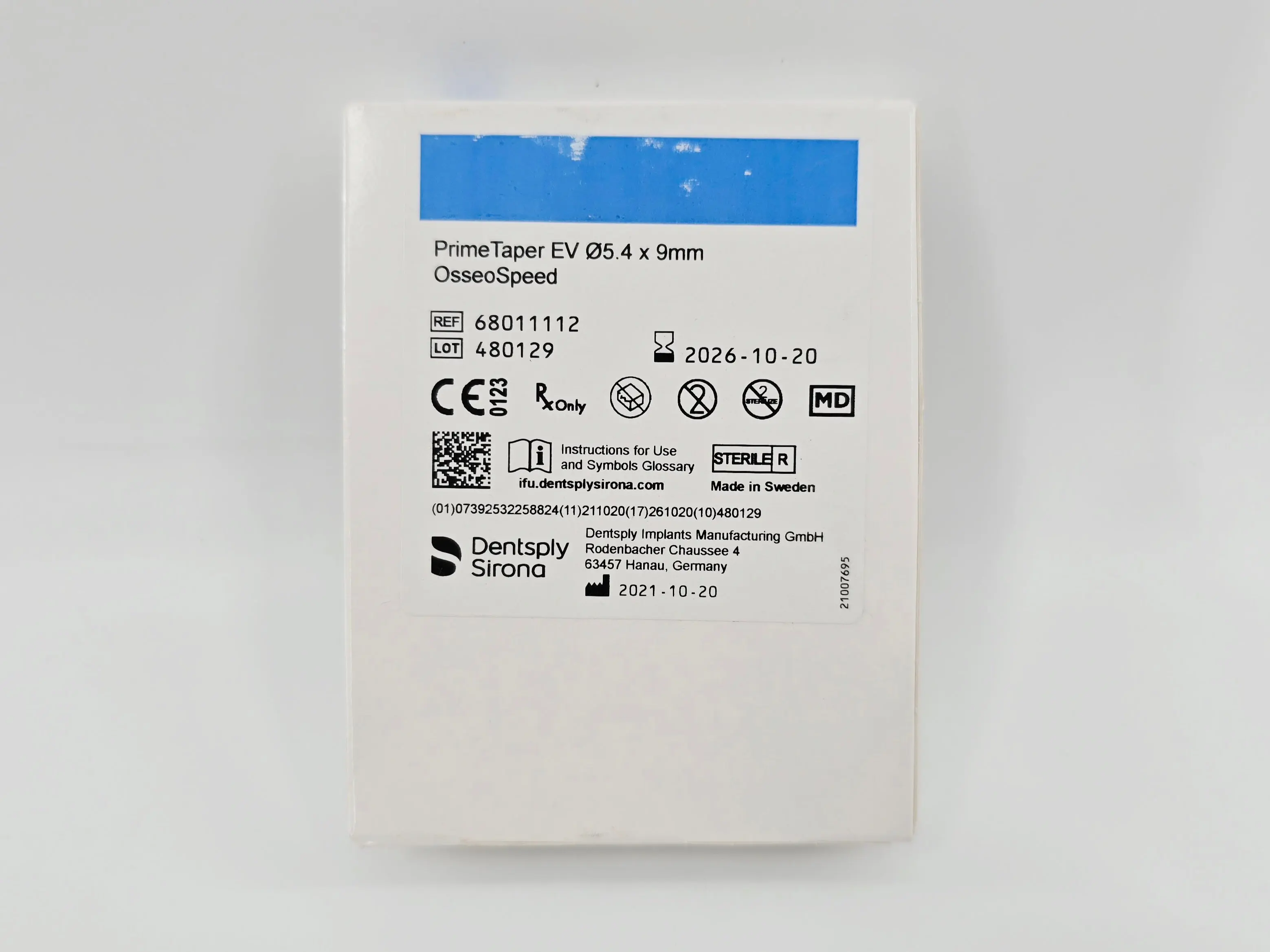 Dentsply Implants Manufacturing 68011112 Primetaper Ev 5.4 9mm - Image 2
